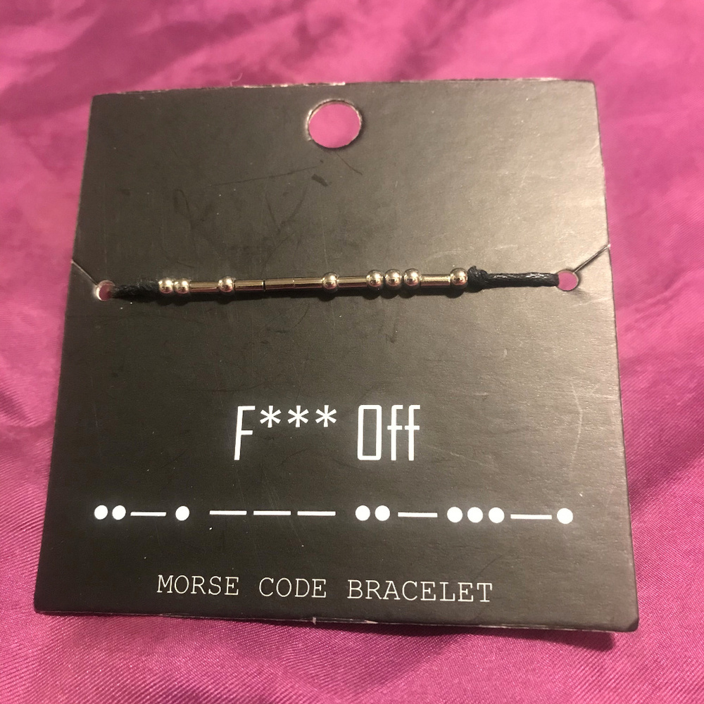 MORSE CODE BRACELET